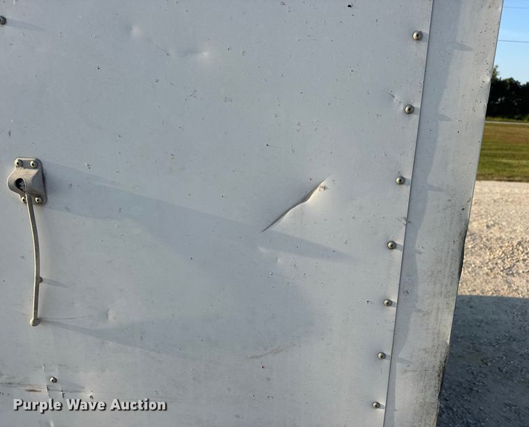 image for item DW6587 2009 Doolittle enclosed cargo trailer