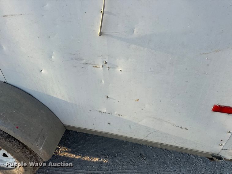 image for item DW6587 2009 Doolittle enclosed cargo trailer