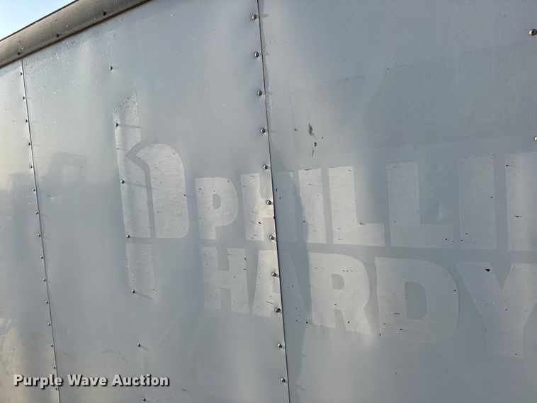 image for item DW6587 2009 Doolittle enclosed cargo trailer