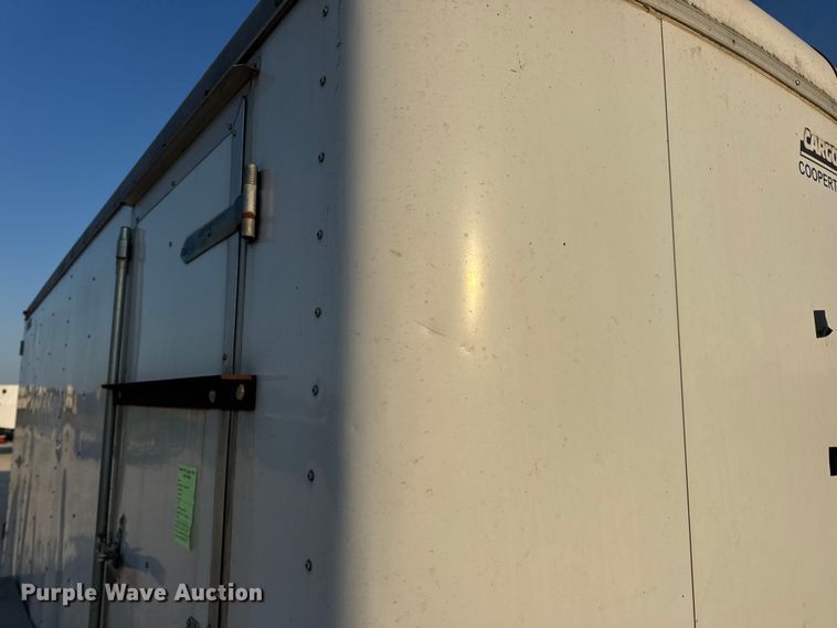 image for item DW6587 2009 Doolittle enclosed cargo trailer