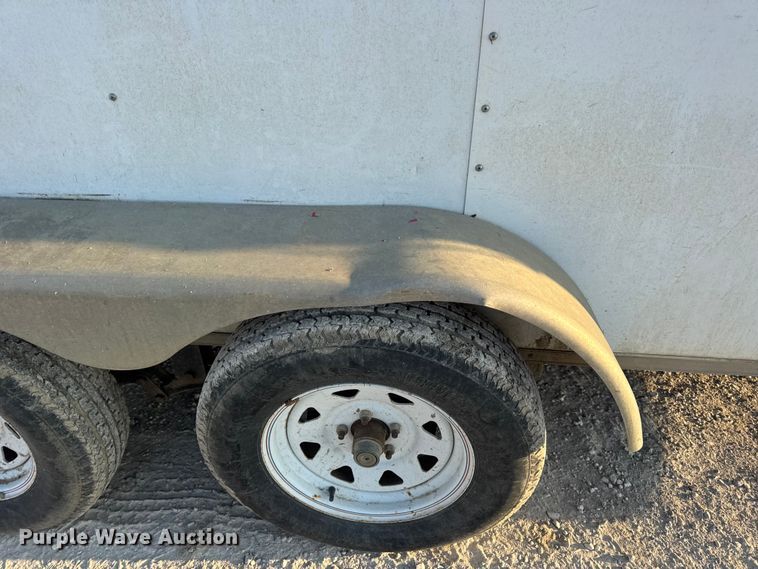 image for item DW6587 2009 Doolittle enclosed cargo trailer