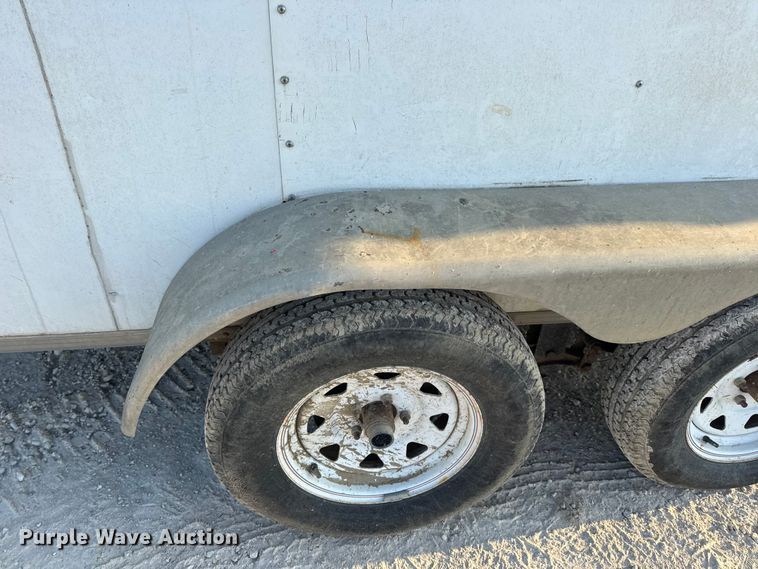 image for item DW6587 2009 Doolittle enclosed cargo trailer