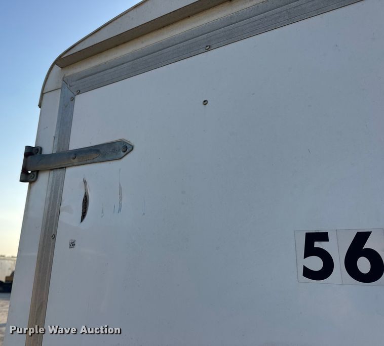 image for item DW6587 2009 Doolittle enclosed cargo trailer