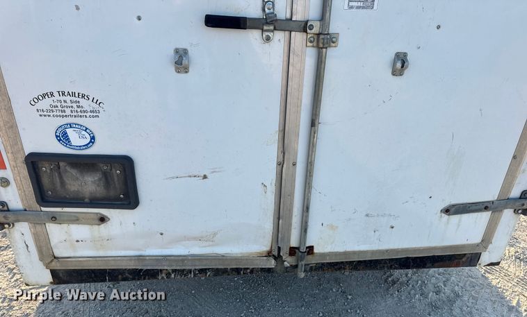 image for item DW6587 2009 Doolittle enclosed cargo trailer