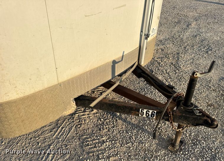 image for item DW6587 2009 Doolittle enclosed cargo trailer