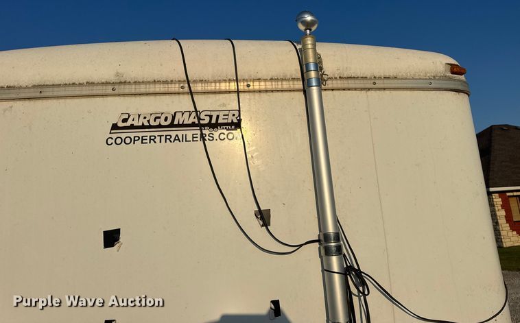 image for item DW6587 2009 Doolittle enclosed cargo trailer