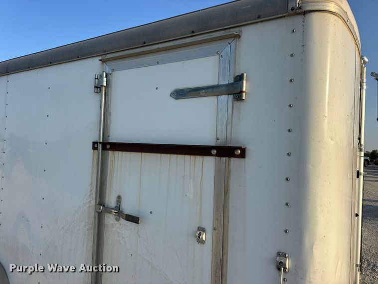 image for item DW6587 2009 Doolittle enclosed cargo trailer