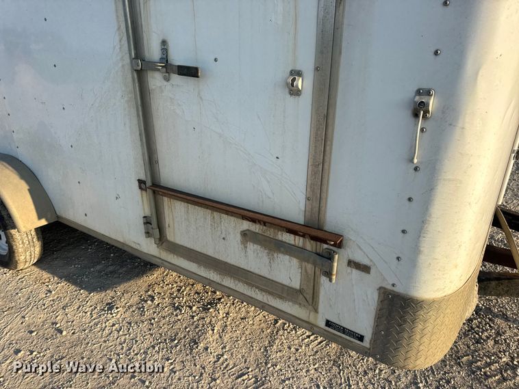 image for item DW6587 2009 Doolittle enclosed cargo trailer