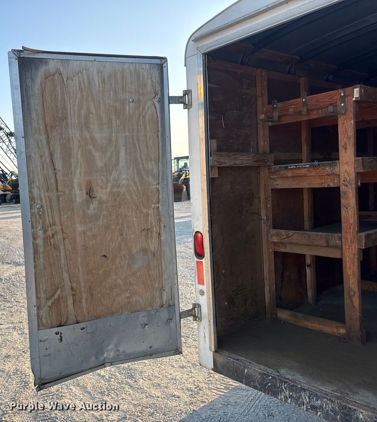 image for item DW6587 2009 Doolittle enclosed cargo trailer