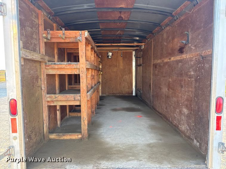 image for item DW6587 2009 Doolittle enclosed cargo trailer