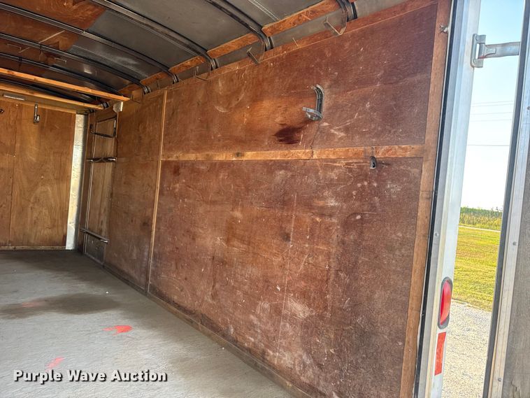 image for item DW6587 2009 Doolittle enclosed cargo trailer