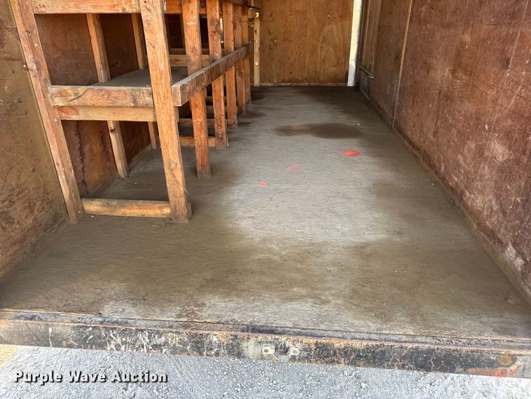 image for item DW6587 2009 Doolittle enclosed cargo trailer