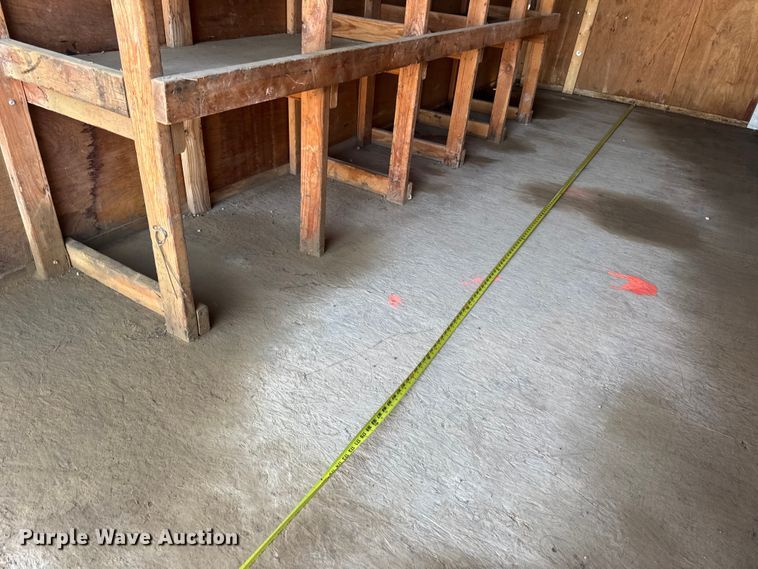 image for item DW6587 2009 Doolittle enclosed cargo trailer