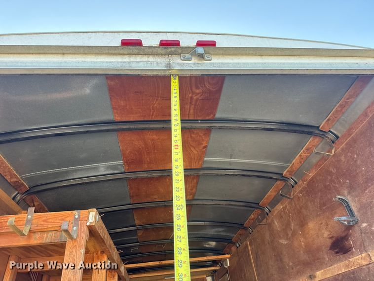 image for item DW6587 2009 Doolittle enclosed cargo trailer