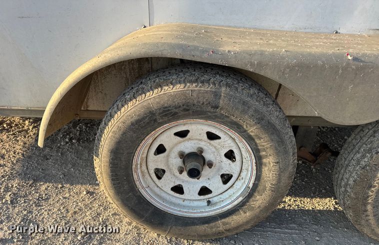 image for item DW6587 2009 Doolittle enclosed cargo trailer