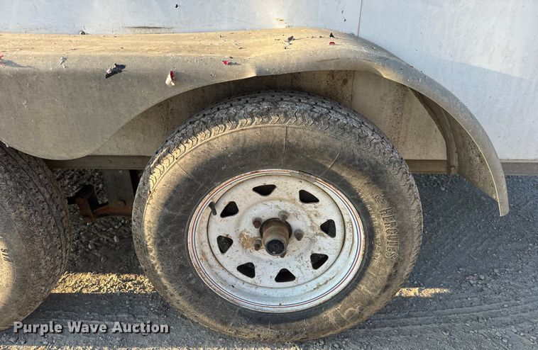 image for item DW6587 2009 Doolittle enclosed cargo trailer