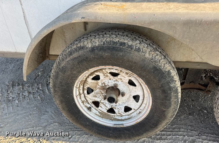 image for item DW6587 2009 Doolittle enclosed cargo trailer