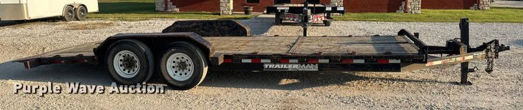 image for item DW6588 2015 Trailerman tilt deck equipment trailer