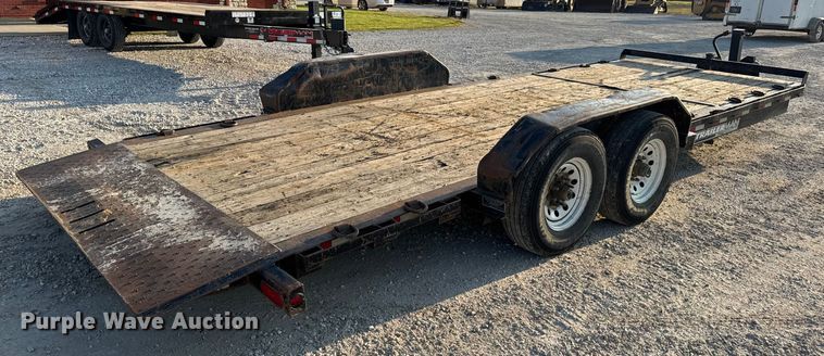 image for item DW6588 2015 Trailerman tilt deck equipment trailer