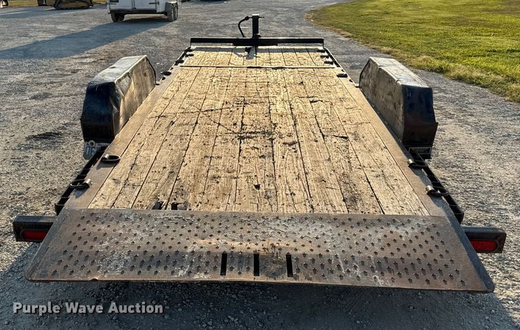 image for item DW6588 2015 Trailerman tilt deck equipment trailer