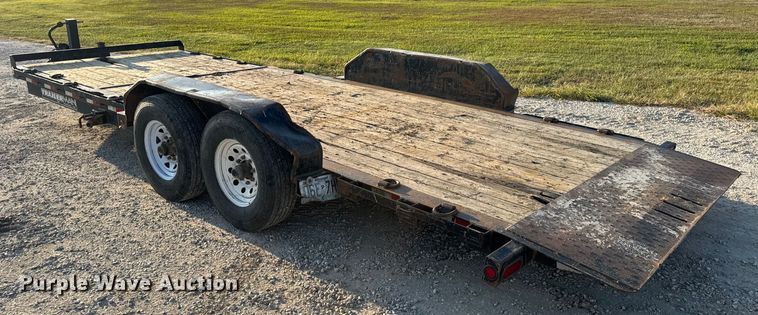 image for item DW6588 2015 Trailerman tilt deck equipment trailer