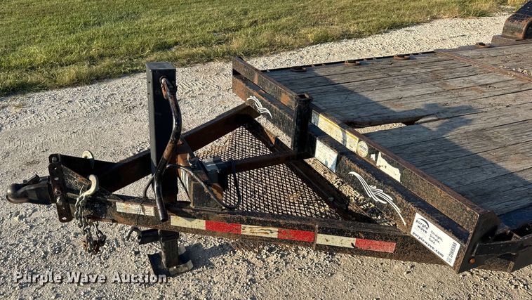 image for item DW6588 2015 Trailerman tilt deck equipment trailer