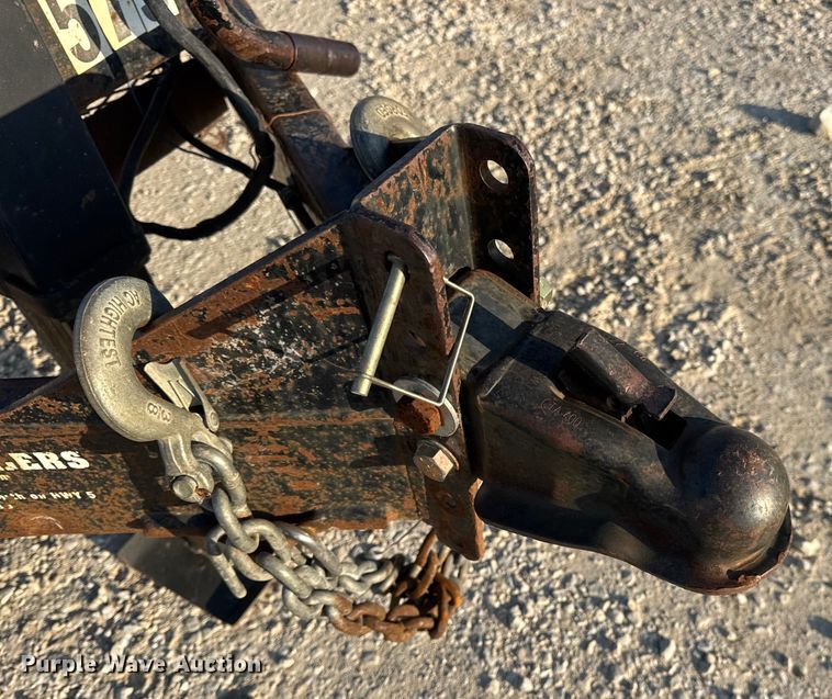 image for item DW6588 2015 Trailerman tilt deck equipment trailer