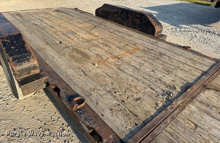 image for item DW6588 2015 Trailerman tilt deck equipment trailer