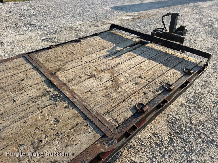 image for item DW6588 2015 Trailerman tilt deck equipment trailer