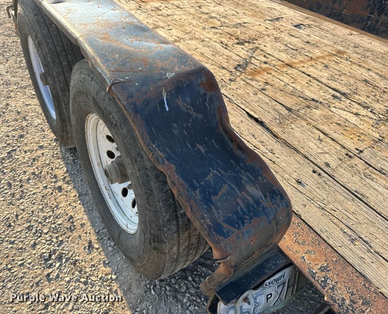 image for item DW6588 2015 Trailerman tilt deck equipment trailer