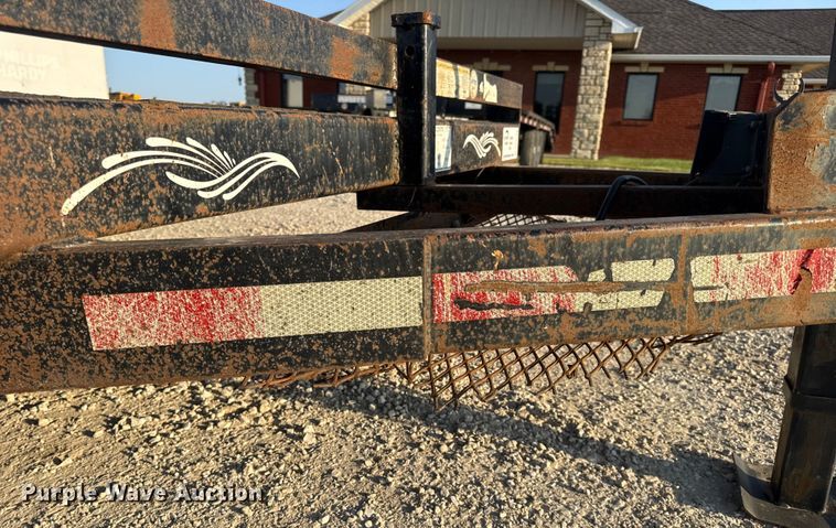 image for item DW6588 2015 Trailerman tilt deck equipment trailer