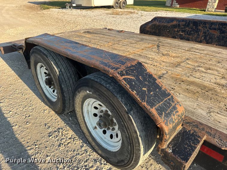 image for item DW6588 2015 Trailerman tilt deck equipment trailer