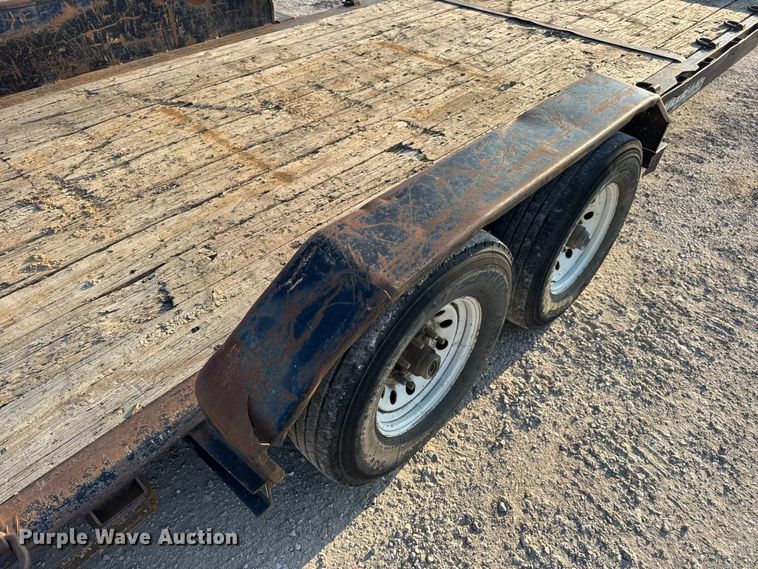 image for item DW6588 2015 Trailerman tilt deck equipment trailer