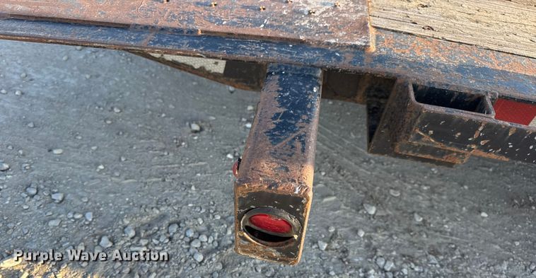 image for item DW6588 2015 Trailerman tilt deck equipment trailer