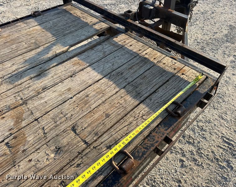 image for item DW6588 2015 Trailerman tilt deck equipment trailer