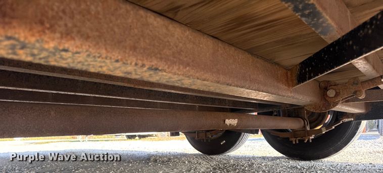 image for item DW6588 2015 Trailerman tilt deck equipment trailer