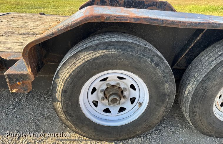 image for item DW6588 2015 Trailerman tilt deck equipment trailer