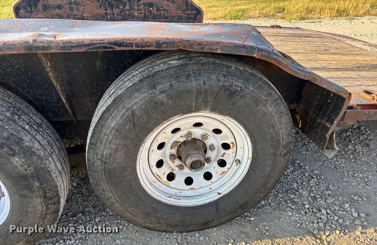 image for item DW6588 2015 Trailerman tilt deck equipment trailer