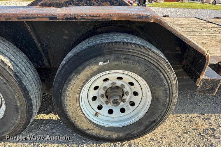 image for item DW6588 2015 Trailerman tilt deck equipment trailer