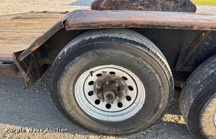 image for item DW6588 2015 Trailerman tilt deck equipment trailer