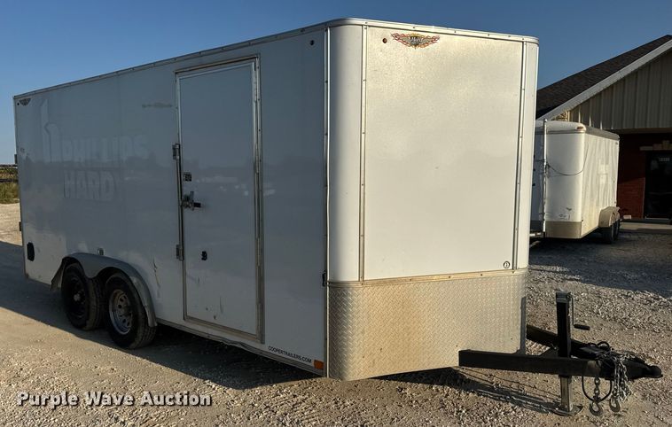 image for item DW6589 2021 Novae H9616TFTV-100 enclosed cargo trailer