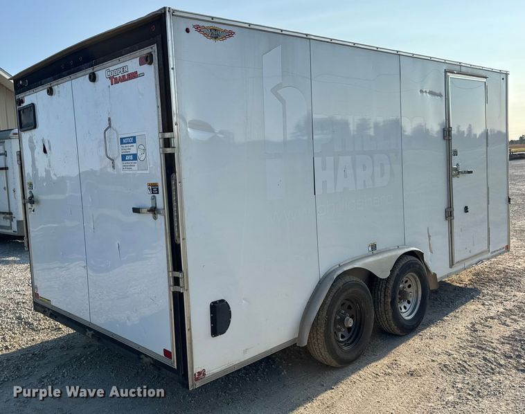 image for item DW6589 2021 Novae H9616TFTV-100 enclosed cargo trailer