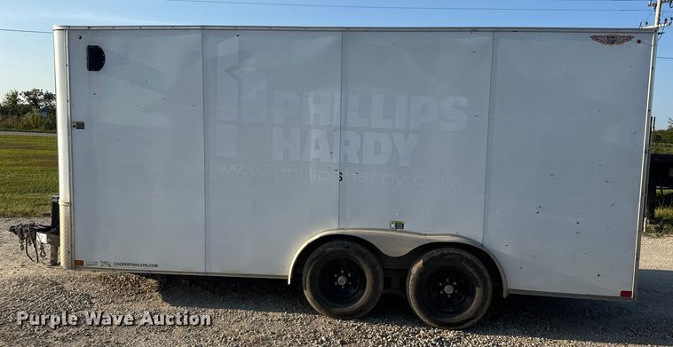 image for item DW6589 2021 Novae H9616TFTV-100 enclosed cargo trailer