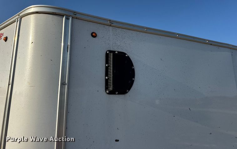 image for item DW6589 2021 Novae H9616TFTV-100 enclosed cargo trailer