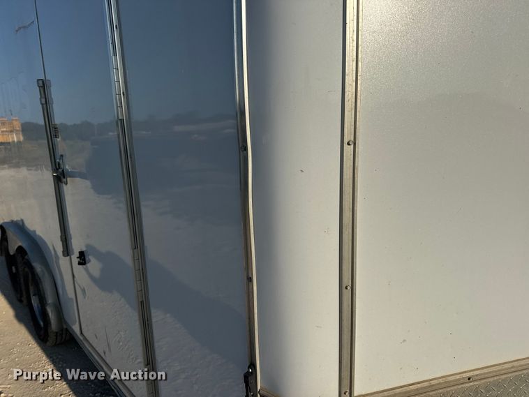 image for item DW6589 2021 Novae H9616TFTV-100 enclosed cargo trailer