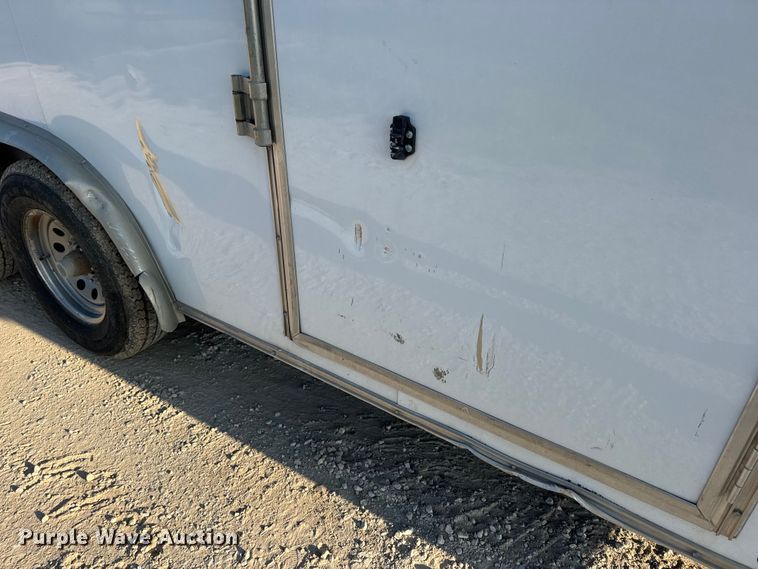 image for item DW6589 2021 Novae H9616TFTV-100 enclosed cargo trailer