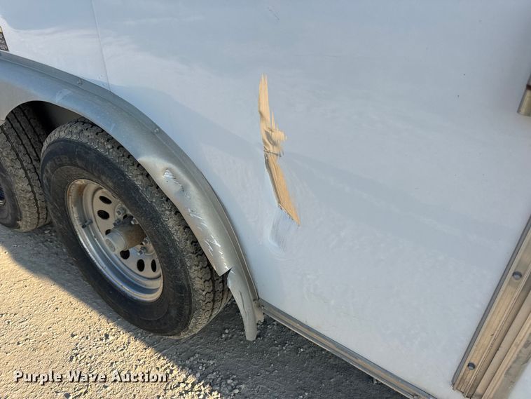 image for item DW6589 2021 Novae H9616TFTV-100 enclosed cargo trailer