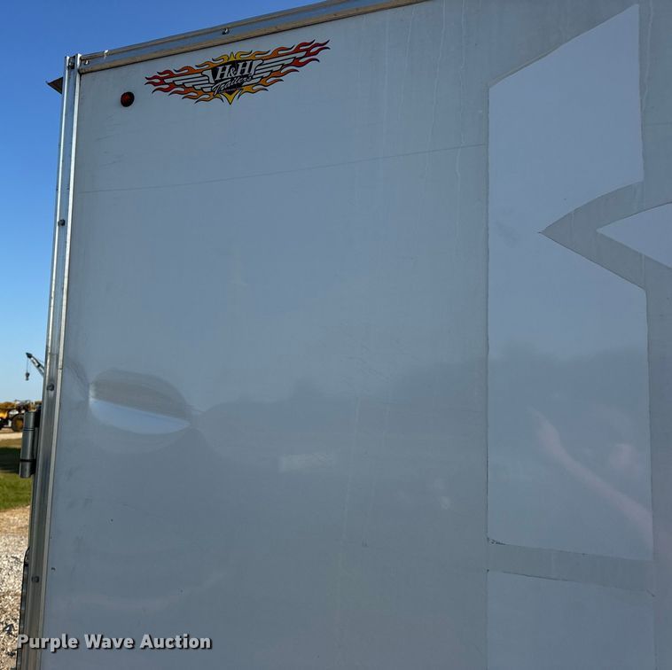 image for item DW6589 2021 Novae H9616TFTV-100 enclosed cargo trailer