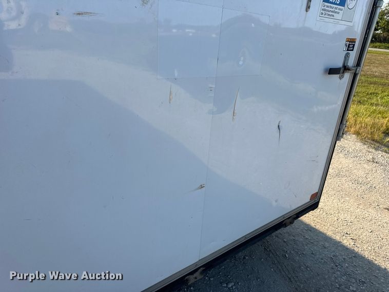 image for item DW6589 2021 Novae H9616TFTV-100 enclosed cargo trailer