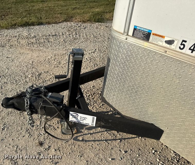 image for item DW6589 2021 Novae H9616TFTV-100 enclosed cargo trailer